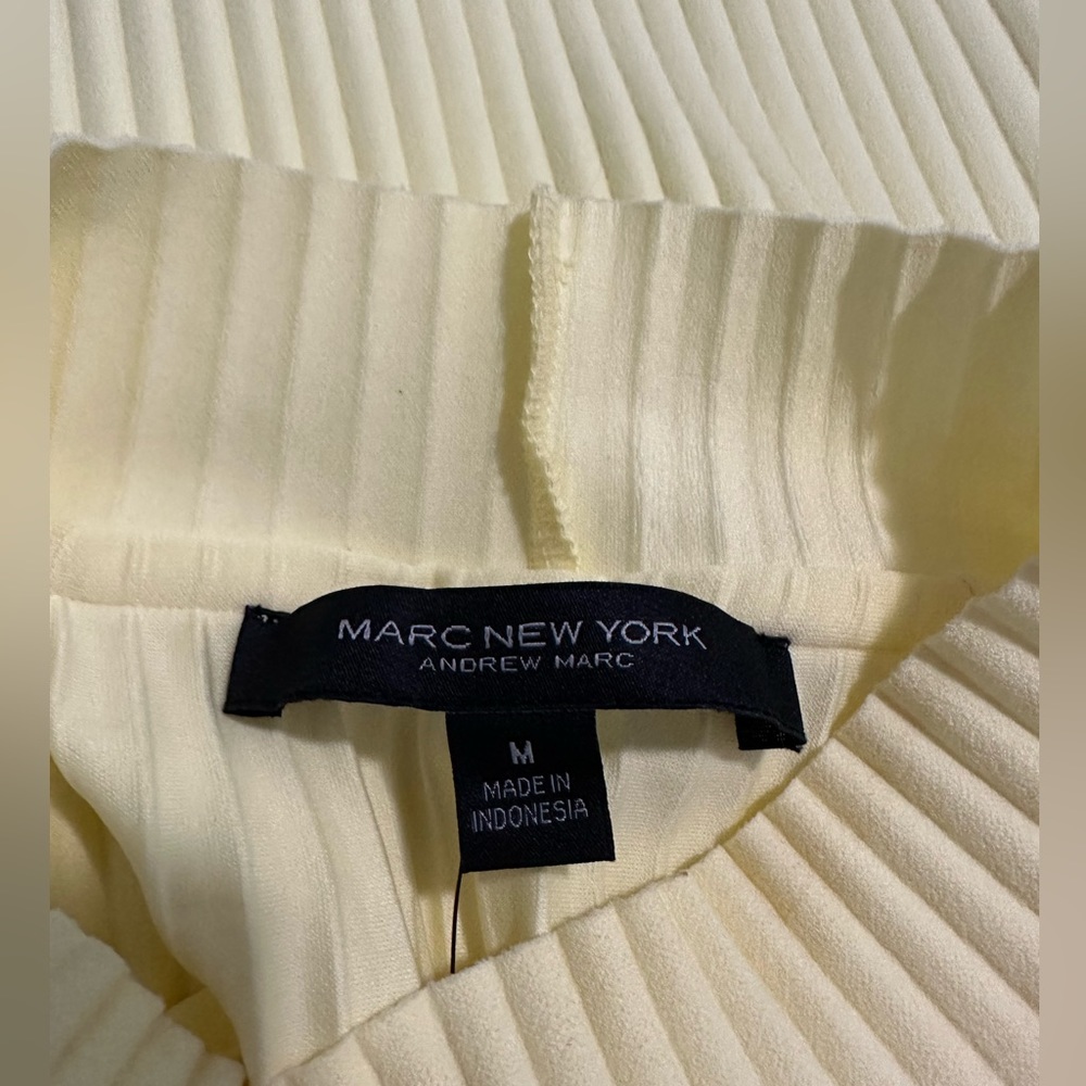 Marc New York. Andrew Marc High Neck Lemon Meringue Yellow Top. NWT!
Size: M - Picture 15 of 15